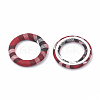 Cloth Fabric Covered Linking Rings WOVE-N009-01C-2