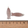 Natural Strawberry Quartz Carved Pendants G-G314-01G-01-3