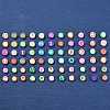 150Pcs 3 Styles Handmade Polymer Clay Colours Beads CLAY-SZ0001-31-7