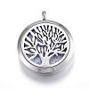316 Surgical Stainless Steel Diffuser Locket Pendants STAS-E112-20-2