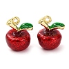 Alloy Enamel Pendants PALLOY-S032-01A-010-1