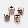 Ion Plating(IP) 304 Stainless Steel Beads STAS-F136-01RG-4x4mm-2