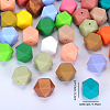 Hexagonal Silicone Beads SI-JX0020A-106-2