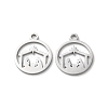 Non-Tarnish 304 Stainless Steel Charms STAS-Q303-08P-1