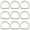 304 Stainless Steel D Rings STAS-CP0001-05C-6