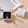 Marble Pattern Foldable Creative Kraft Paper Box CON-CJ0001-05-8