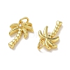 Brass Micro Pave Clear Cubic Zirconia Pendants KK-CBAD9DF-10G-2