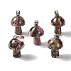 Natural Rhodonite Pendants GG-CBAA0EE-05P-10-1