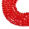 Transparent Glass Beads Strands GLAA-G125-01A-07-3
