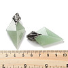 Natural Green Aventurine Pendants G-K338-10AS-02-3