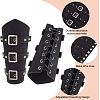 Leatheroid Punk Style Cuff Wristband for Bikers AJEW-WH0020-38B-4