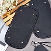   2Pcs PU Leather with Iron Oval Bottom FIND-PH0001-99A-3