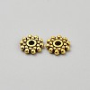 Zinc Alloy Spacer Beads PALLOY-WH0048-24AG-01-2