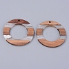 Resin & Walnut Wood Pendants RESI-R428-02C-2