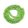 Electroplate Glass Beads Strands EGLA-A044-T4mm-A11-3