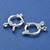 304 Stainless Steel Spring Ring Clasps STAS-G190-17S-D-2