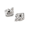 Non-Tarnish 304 Stainless Steel Findings STAS-L082-004P-01-2