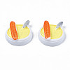 Opaque Epoxy Resin Cabochons LS-CRES-S358-40-5