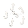 Non-Tarnish 201 Stainless Steel Charms X-STAS-C021-06P-J-1