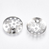 Iron Finger Ring/Brooch Sieve Findings IFIN-T007-45P-NF-2