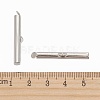 Iron Slide On End Clasp Tubes X-IFIN-R212-3.0cm-P-3