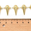 304 Stainless Steel Teardrop Link Chains CHS-G042-07G-2