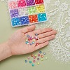 600Pcs 12 Colors Transparent Acrylic Beads TACR-YW0001-34-9