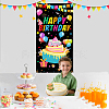 Polyester Hanging Banner Sign AJEW-WH0190-037-6