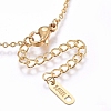 304 Stainless Steel Pendant Necklaces NJEW-O104-02G-3