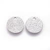 Non-Tarnish 304 Stainless Steel Charms STAS-E455-02P-10mm-1