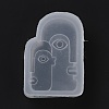 3D Abstract Lady Face Candle Making Molds DIY-P052-03-4