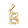 304 Stainless Steel Pendants X-STAS-F235-01G-B-2