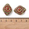 Handmade Tibetan Style Beads KK-Z157-01AG-01-3