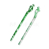 Opaque Acrylic Hair Sticks OHAR-C011-01A-01-1
