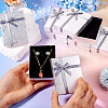 Rectangle Paper Jewelry Set Storage Boxes with Bowknot LS-CON-TAC0014-04G-5