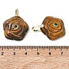 Natural Tiger Eye Carved Pendants GG-CBAF4FB-01G-01-3