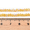 Electroplate Glass Beads Strands LS-EGLA-A044-T2mm-L03-4