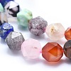 Natural Mixed Gemstone Beads Strands G-I213-21-3