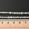 Natural Quartz Crystal Round Beads Strands G-J303-01-4mm-6