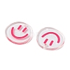 Transparent Printed Acrylic Pendants TACR-P005-01C-2