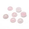 Natural Rose Quartz Gemstone Cabochons G-T020-12mm-09-1