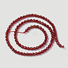 Natural Carnelian Beads Strands X-G-F596-12A-4mm-2