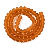 Transparent Glass Beads Strands X-EGLA-A044-T8mm-MD04-3