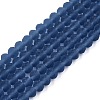 Transparent Glass Beads Strands EGLA-A044-T4mm-MD12-1