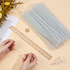 100Pcs DIY Iron & Plush Sticks FIND-CY0002-24B-3