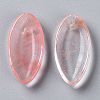 Cherry Quartz Glass Gemstone Pendants G-F697-D05-2