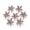 Brass Enamel Peg Bails Pendants KK-F803-26P-02-NF-1