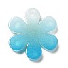 Gradient Color Transparent Acrylic Pendants X-OACR-H004-01D-2