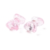 Transparent Spray Painted Glass Beads GLAA-I050-11D-2