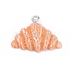 Bread Theme Resin Pendants RESI-K009-13P-14